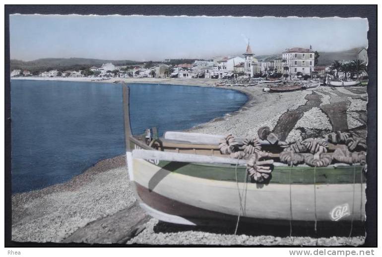 06 Cagnes-sur-Mer 73 CROS-DE-CAGNES - Vue G?n?rale Et La Plage Galet Barque Bateau Peche D06D C06027C RH011785 - Cagnes-sur-Mer