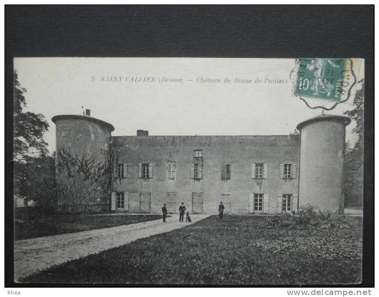 26 Saint-Vallier 9 SAINT VALLIER (Dr?me) - Ch?teau Diane Poitiers Chateau Diane De Poi D26D K26333K C26333C RH013170 - Autres & Non Classés