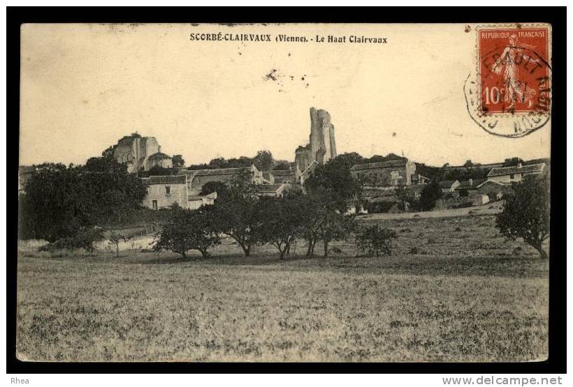 86 Scorb?-Clairvaux SCORBE-CLAIRVAUX (Vienne) - Le Haut Clairvaux D86D K86128K C86258C RH013552 - Scorbe Clairvaux