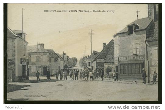 58 BRINON SUR BEUVRON / Route De Varzy / - Brinon Sur Beuvron
