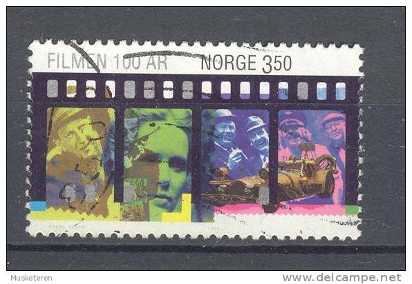 Norway 1996 Mi. 1215    3.50 Kr 100 Jahre Kino Cinema Film In Norwegen - Gebraucht