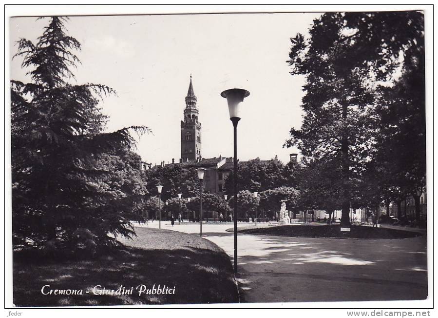 LOMBARDIA - Cremona -	Giardini Pubblici - Cremona