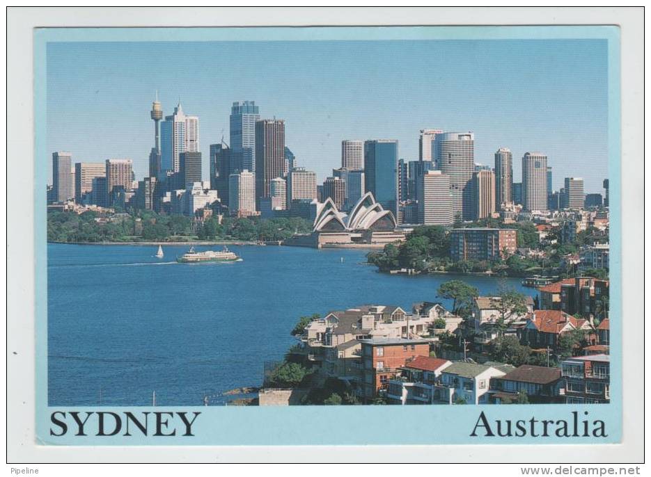 Australia Post Card Sent To Denmark 28-2-1996 - Autres & Non Classés