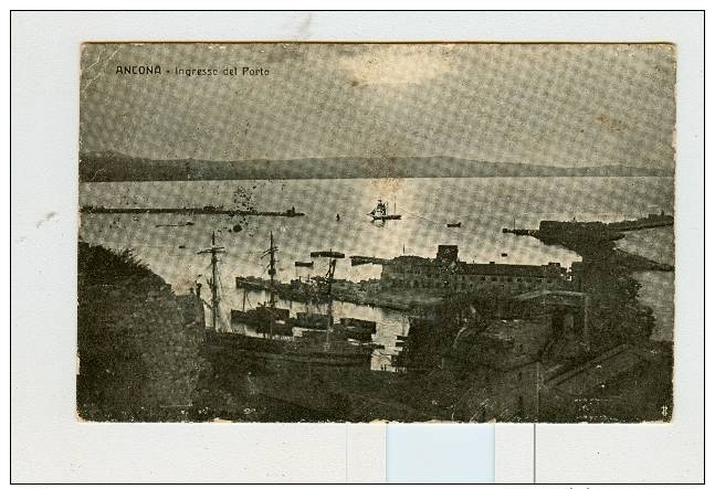 ANCONA,ingresso Del Porto-1926-Navi-SHIPS!!!!!!!! -F.to PICCOLO- - Ancona