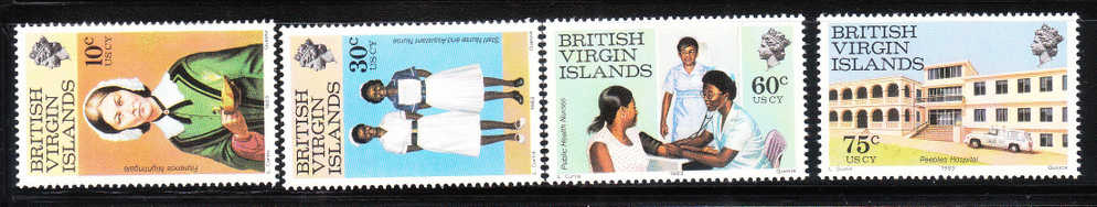 Virgin Islands 1983 Nursing Week Florence Nightingale Hospital MNH - Iles Vièrges Britanniques