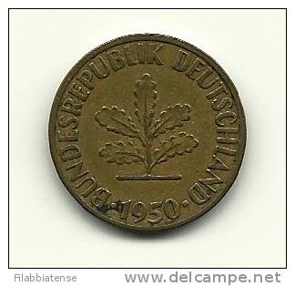 1950 - Germania 5 Pfenning D ---- - 5 Pfennig