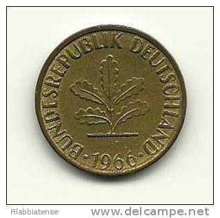 1966 - Germania 5 Pfenning F ---- - 5 Pfennig