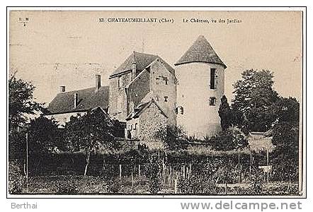 18 CHATEAUMEILLANT - Le Chateau, Vu Des Jardins - Châteaumeillant