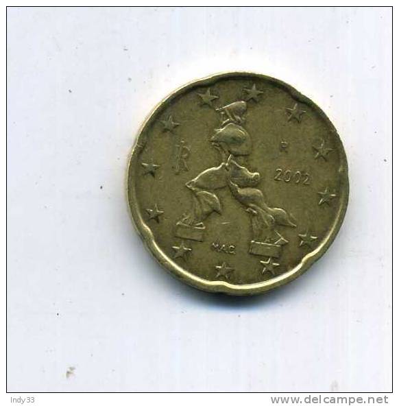 - ITALIE . EURO . 20 C. 2002 - Italien