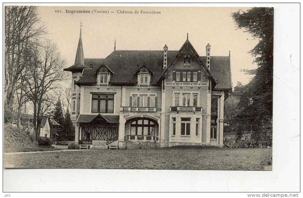 INGRANDES   Château De Fouinières - Ingrandes