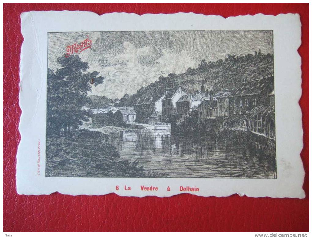 DOLHAIN - LITHO De Rousselet - Pub Maggi - LA VESDRE A DOLHAIN - BELLE CARTE - - Limbourg