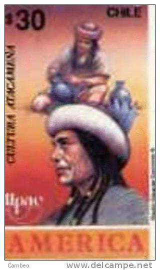 CHILE  CHILE 1989   CULTURE ATACAMEÑA - Indios Americanas