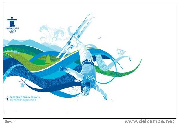 B06-04^^   2010 Vancouver Winter Olympic Games  , ( Postal Stationery , Articles Postaux ) - Hiver 2010: Vancouver
