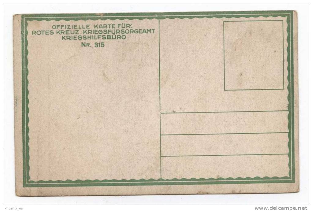 RED CROSS - Offizielle Karte, A.Setkowicz Pinx, Old Postcard - Red Cross