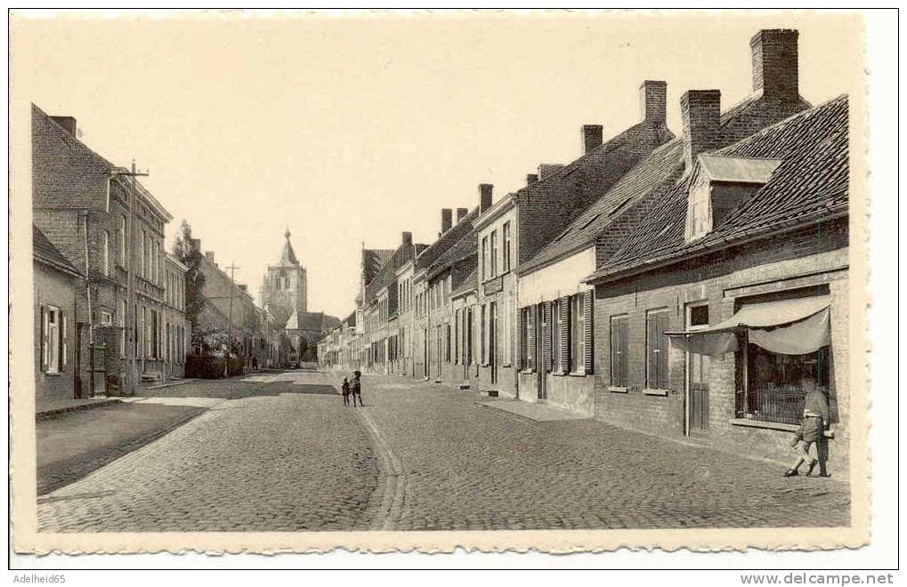 Alveringem Uitg. L. Selschotter, Nieuwstraat, Kinderen - Alveringem