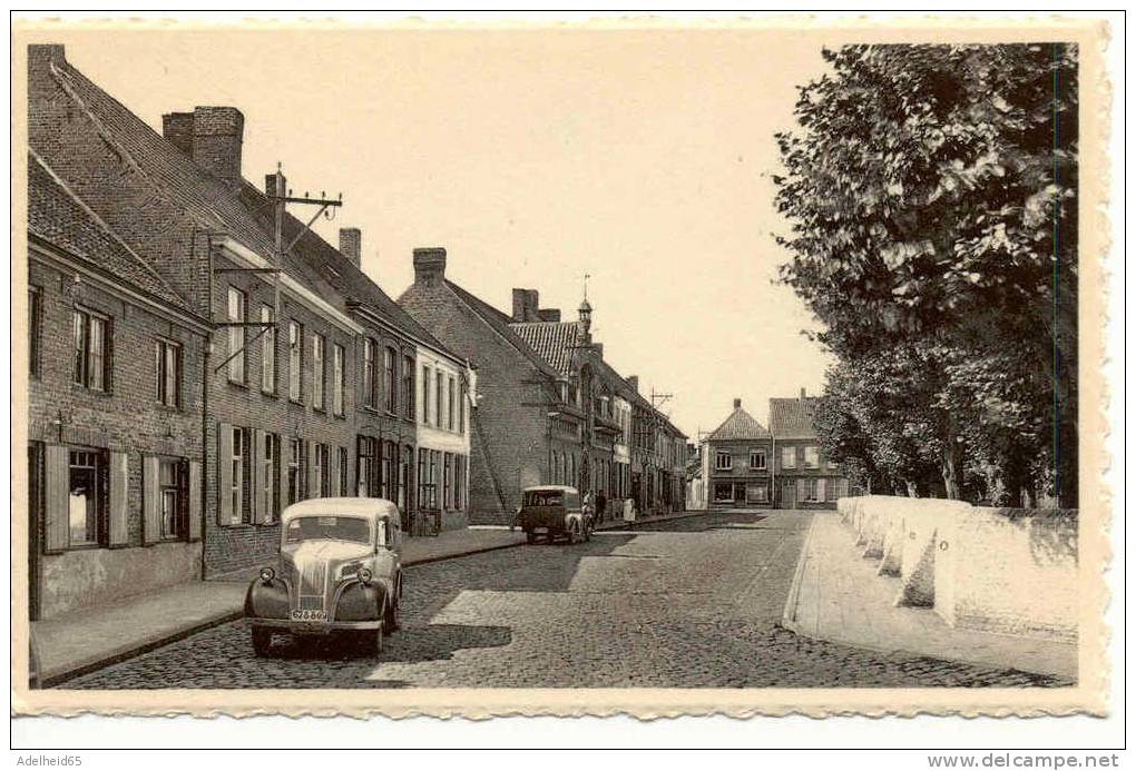 Alveringem Uitg. L. Selschotter, Dorp Zuidkant, Auto - Alveringem