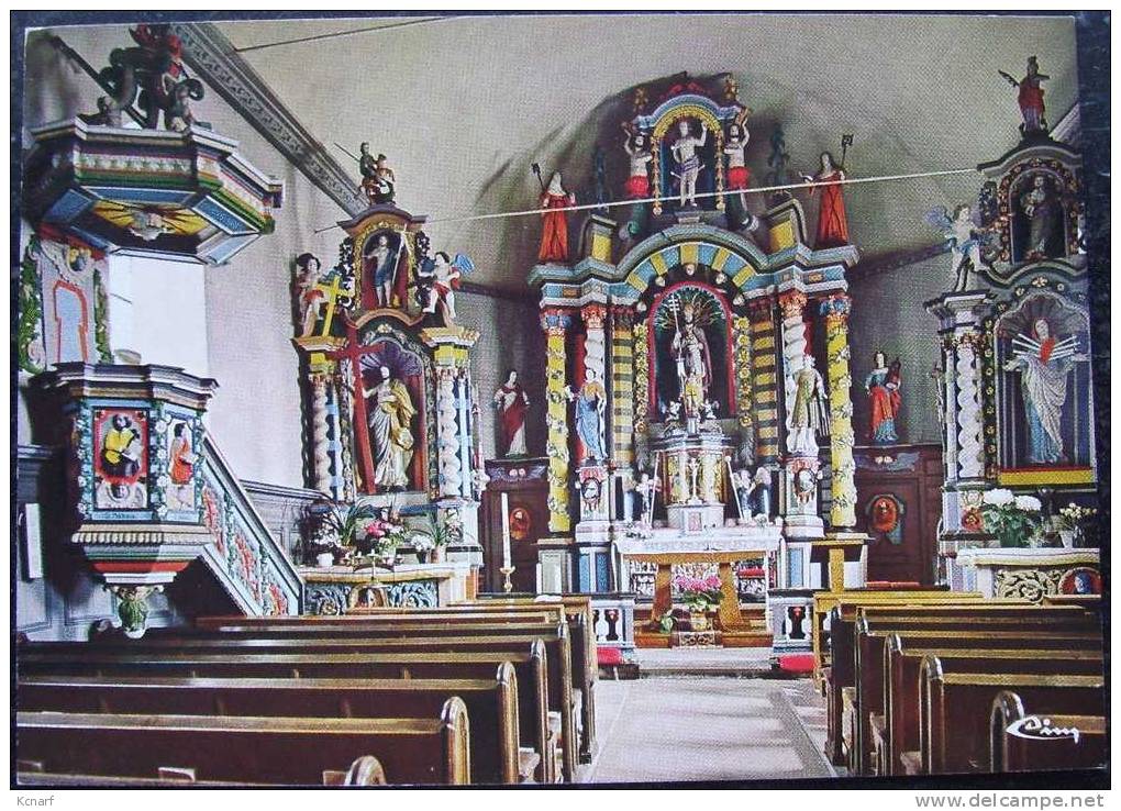 CP De BEHO " Intérieur De L'église St-Pierre " . - Vielsalm