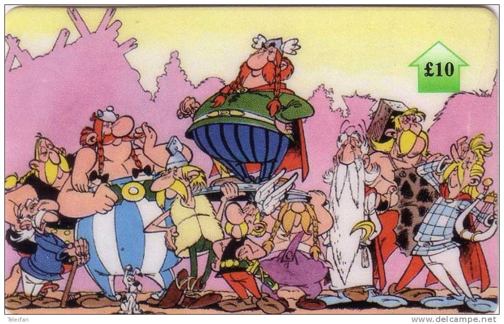 GB ASTERIX ET OBELIX ET LE VILLAGE DE GAULOIS SUPERBE ET RARE - BD