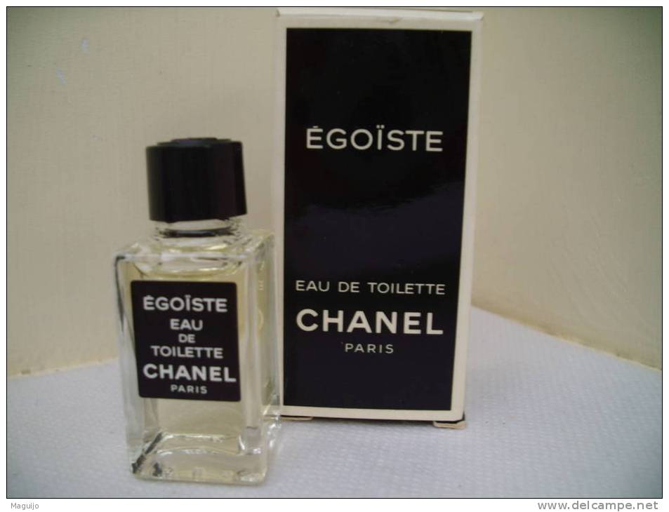 CHANEL " EGOISTE" MINI EDT PLEINE  4 ML  LIRE !!! - Miniaturen Flesjes Heer (met Doos)