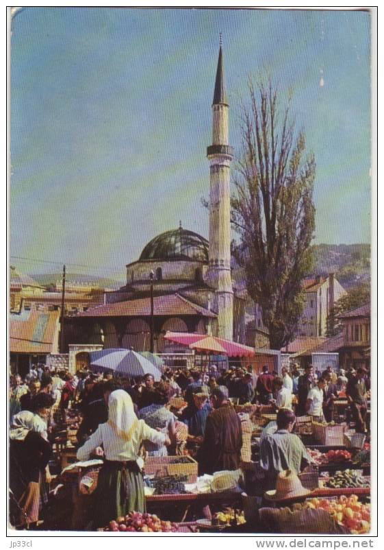 Sarajevo - Le Marché (1966) - Yougoslavie