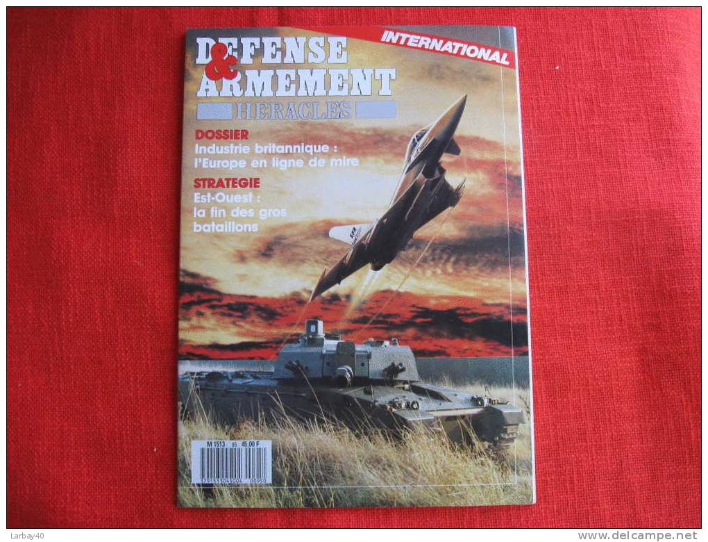 Defense Et Armement Heracles  95 : Industrie Britannique L'europe En Ligne De Mire - Wapens