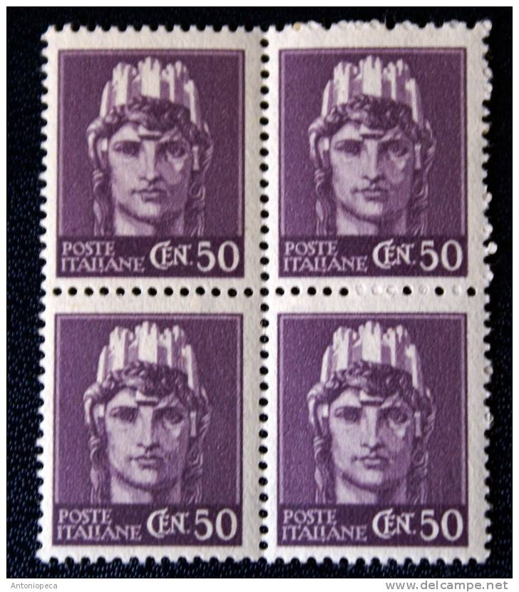 ITALY 1945 - SPLENDID BLOCKS MNH - Tax On Money Orders