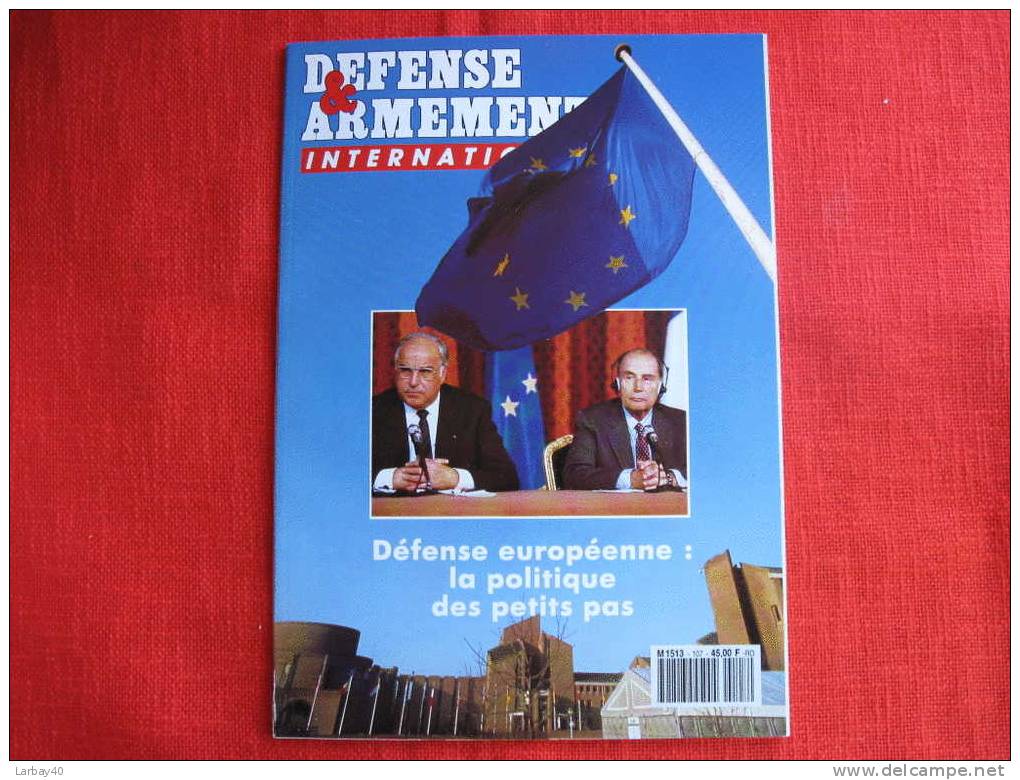 Defense Et Armement Heracles  N° 107 Defense Europeenne - Armes