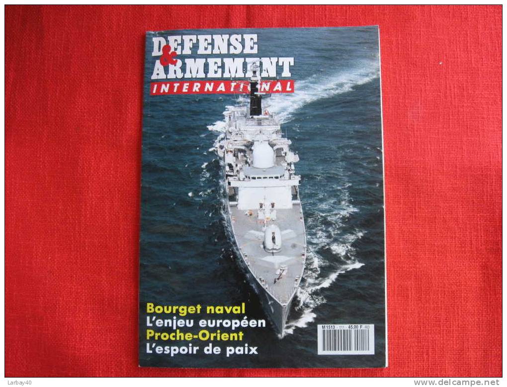 Defense Et Armement Heracles  N° 111 Bourget Naval - Weapons