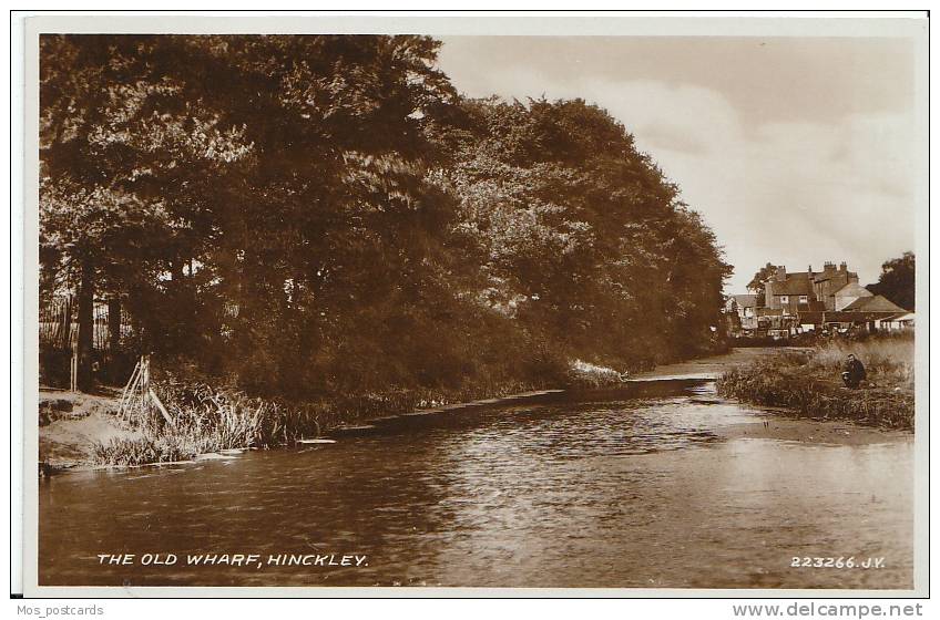 Leicestershire - The Old Wharf, Hinckley - Real Photograph  BR980 - Other & Unclassified