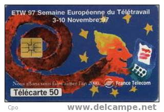 # France 784 F800 TELETRAVAIL 50u So3 T2G 11.97 Tres Bon Etat - 1997