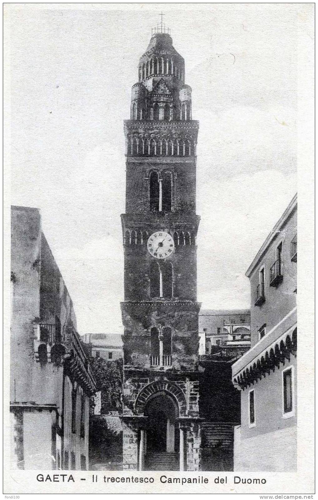 GAETA - Il Trecentesco Campanile Del Duomo - Latina