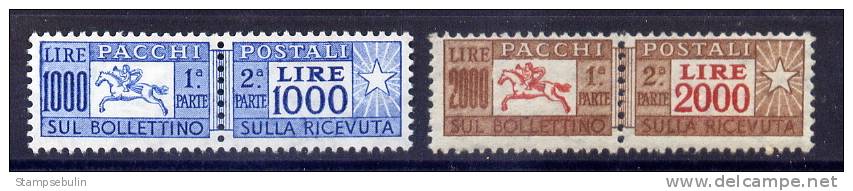 1955 - 79 COMPLETE SET MNH ** - Postal Parcels