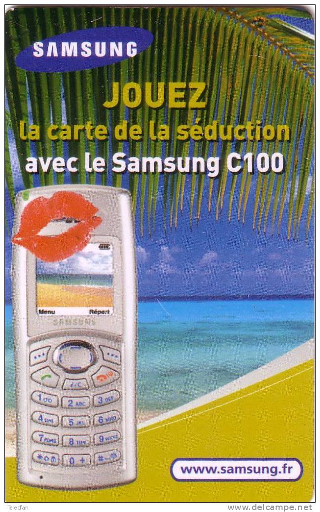 SAMSUNG C100 CARTE JEU A GRATTER SUPERBE RARE - Cartes De Fidélité Et Cadeau