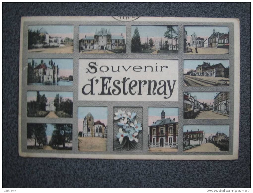 CPA 51 -ESTERNAY - SOUVENIR MULTIVUE - 1908 - - Esternay