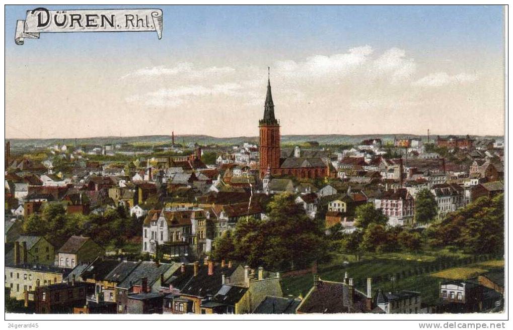 CPSM DUREN (Allemagne - Rhénanie Du Nord Westphalie) - Vue Générale - Dueren