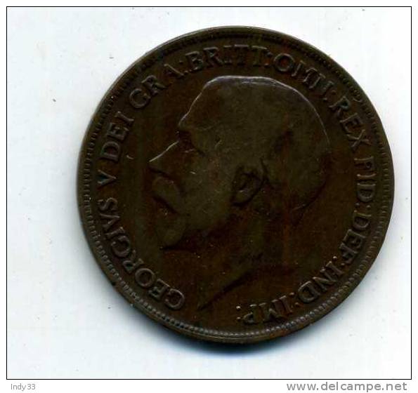 - GRANDE-BRETAGNE . 1 P. 1917 - D. 1 Penny