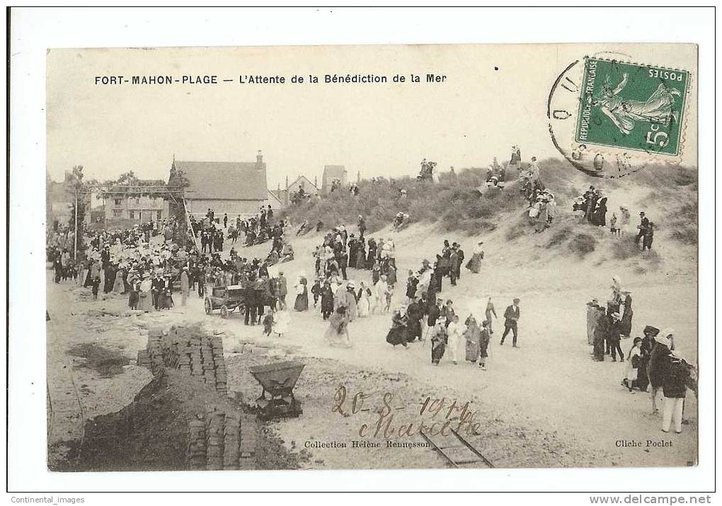 FORT-MAHON - PLAGE - L'ATTENTE De La BENEDICTION De La MER - C00330 - - Fort Mahon