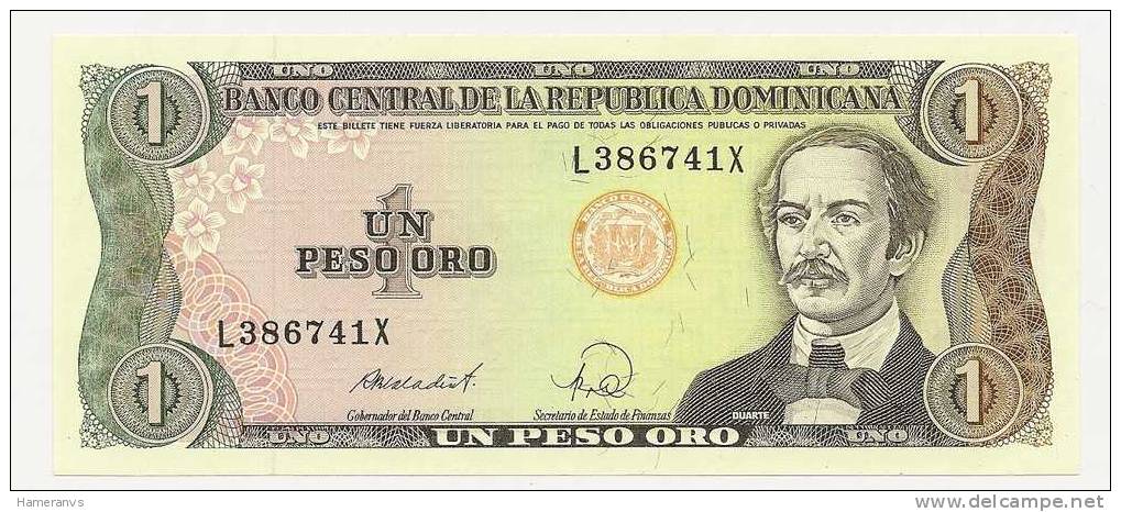 Repubblica Dominicana 1 Peso 1988 UNC - P.126 - Dominikanische Rep.