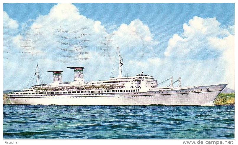 Steamer Michelangelo E Raffaello - Boat - 1969 - Steamers