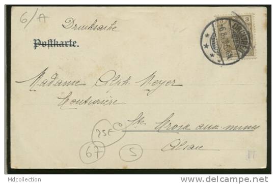 67 DRULINGEN / Gastwirthschaft Zum Adler Victor Buchy / FELDPOSTKARTE - Drulingen