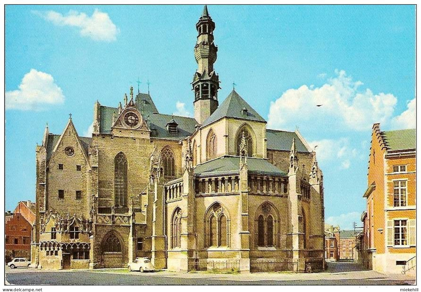 ZOUTLEEUW-LEAU-BUITENZICHT VAN HET KOOR-LE CHEVET DE L'EGLISE - Zoutleeuw