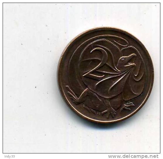 -MONNAIE  AUSTRALIE COMMONWEALTH 1966...  . 2 C. 1977 - 2 Cents