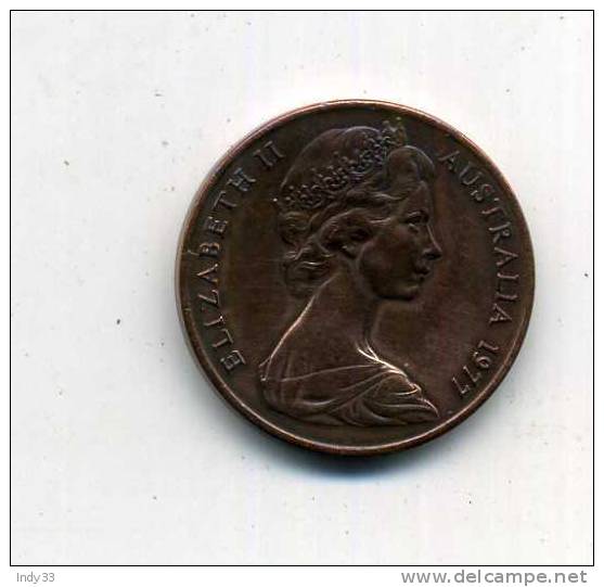 -MONNAIE  AUSTRALIE COMMONWEALTH 1966...  . 2 C. 1977 - 2 Cents