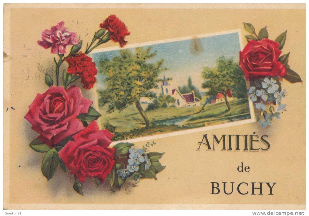 CPA  (76)  BUCHY      Amitiés De Buchy - Buchy