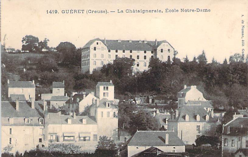 23 - Guéret - La Châtaigneraie, Ecole Notre-Dame - Guéret