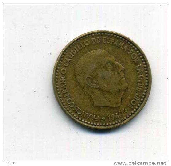 - ESPAGNE . 1 P. 1966 - 1 Peseta