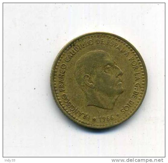 - ESPAGNE . 1 P. 1966 - 1 Peseta