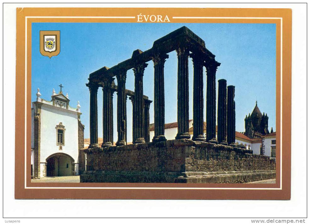 Portugal Cor 6042 – ÉVORA - FRUINAS DO TEMPLO ROMANO  DE DIANA - Evora