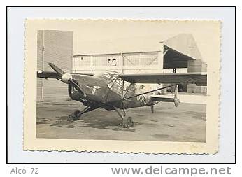 Petite Photo 98 Mm X 68 Mm ( Et Non Pas Carte Postale ) : Un Piper à SIDI AHMED Le 20/04/50 - Aviation