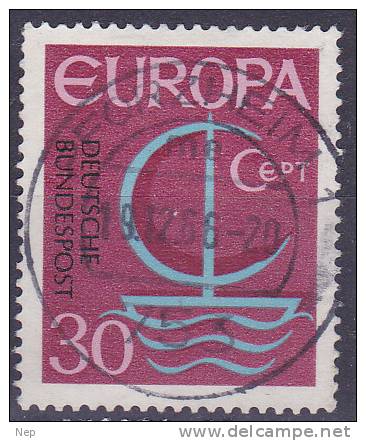 EUROPA - CEPT - Michel - 1966 -Duitsland - Nr 520 - Gest/Obl/Us - 1966